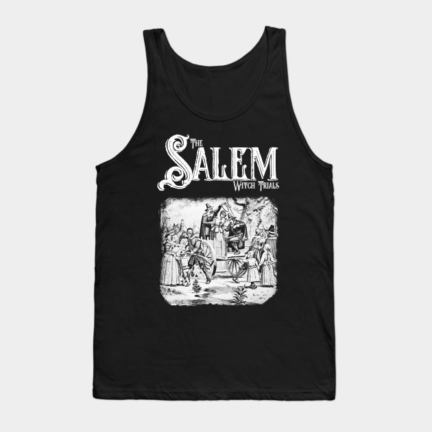 Salem Witch Trials Design Tank Top by HellwoodOutfitters